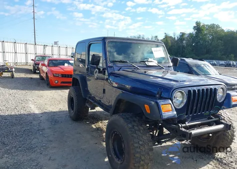 1997 Jeep Wrangler Sport из США, поврежденный, VIN 1J4FY19S6VP472385